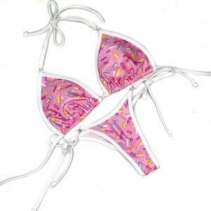 Sprinkles posing suit or swimwear